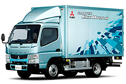 新型「キャンター エコ ハイブリッド」