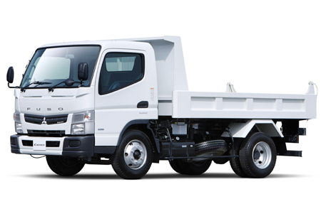 「キャンター」4トン積載ダンプ (撮影用特別仕様車)