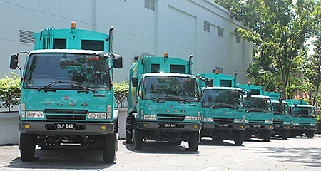 Fighter Medium-Duty Truck Fleet at Southern Waste Management