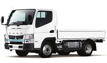 Short-narrow-body Canter Eco Hybrid light-duty truck