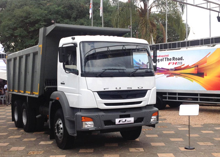 FUSO FJ medium-heavy-duty truck model for Kenya