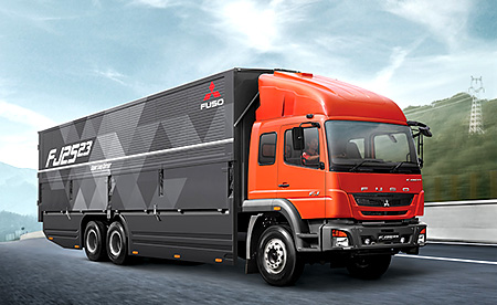 FUSO �uFJ�v 2523R 6x2 ���ڃJ�[�S�A�E�B���O�{�f�[�d�l