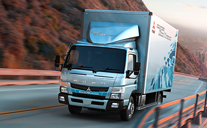Canter Eco Hybrid light-duty truck for the Australian market