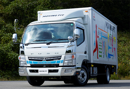 Canter Eco Hybrid &lsquo;Moving Pit&rsquo;