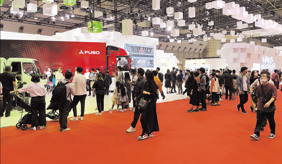 ふそうライフ ジャパンモビリティーショー2023レポート 全体
